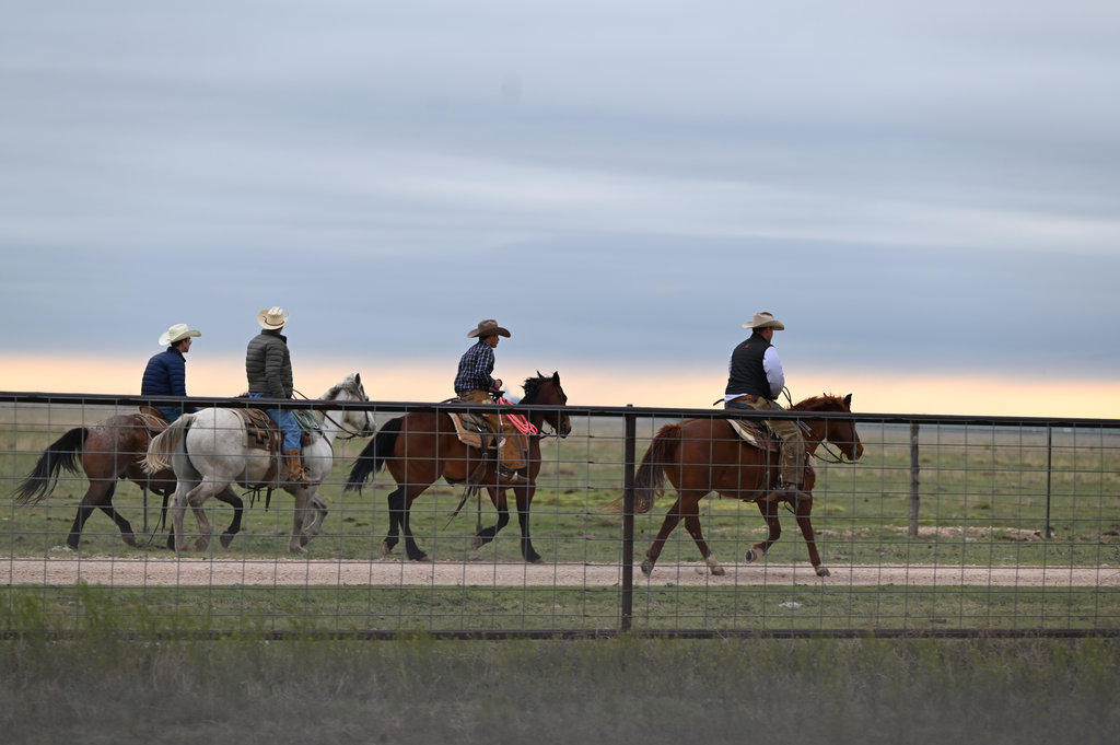4 Men on Their Horses